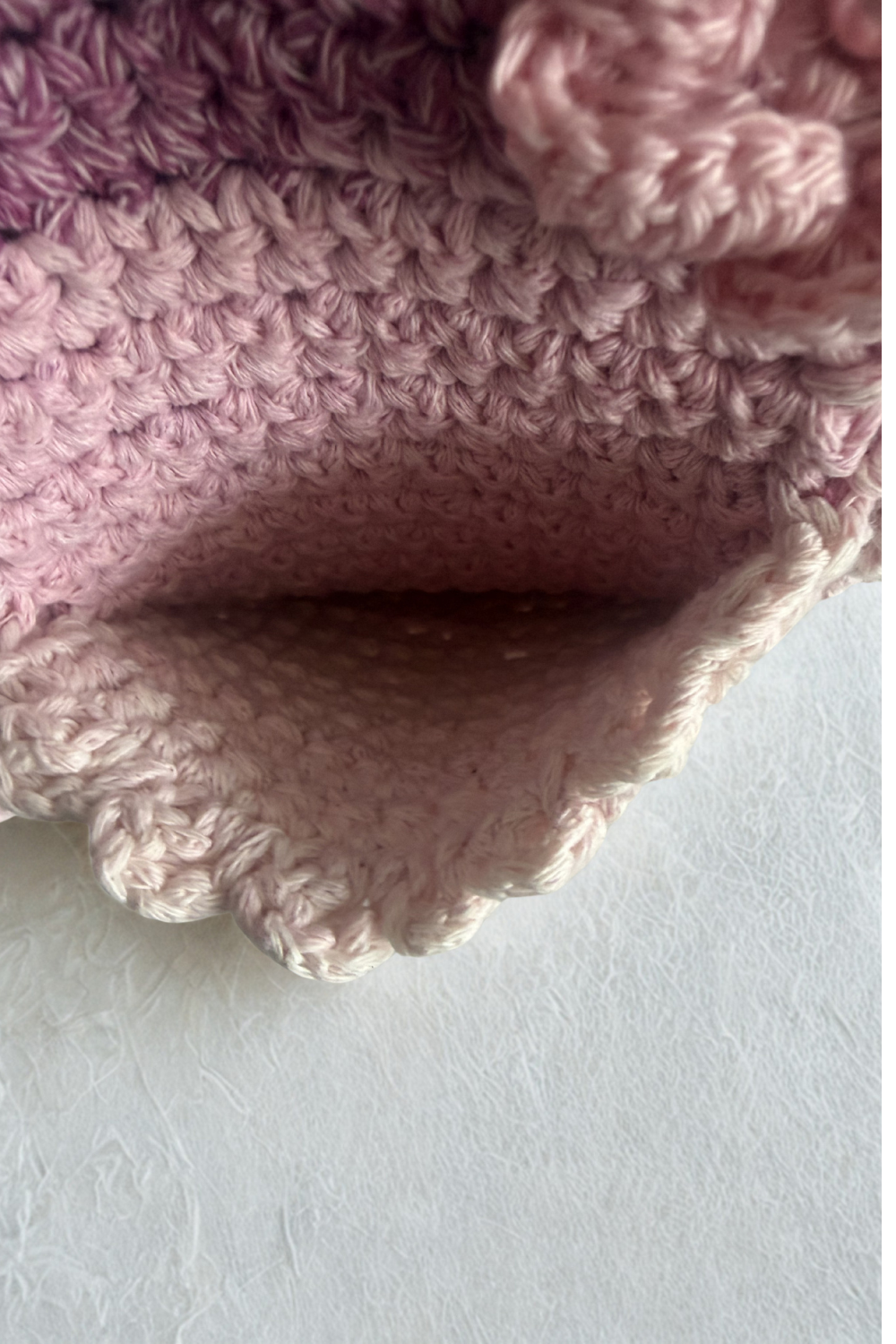 Pochette fleurie au crochet 🌸