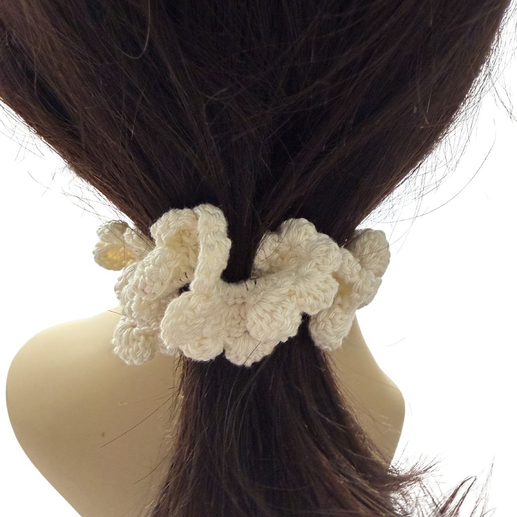 Chouchou crochet fait main